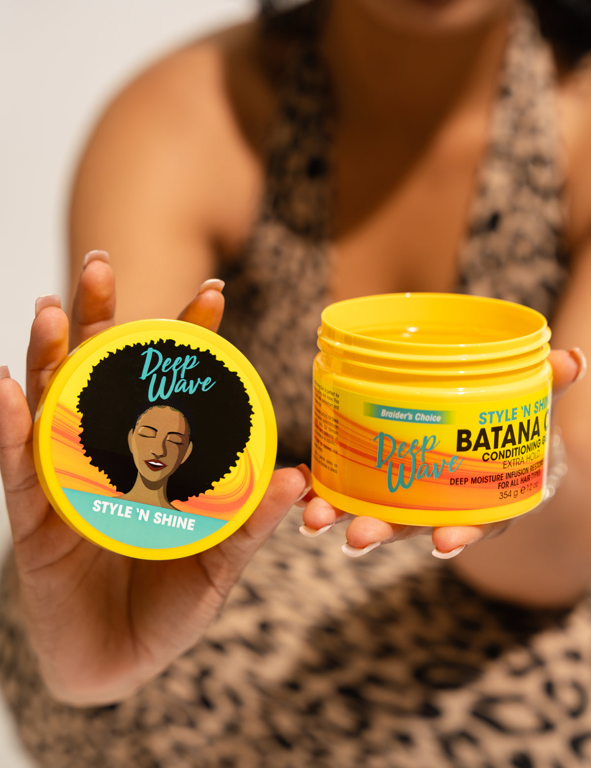 Deep Wave Style 'N Shine Batana Oil Conditioning Gel