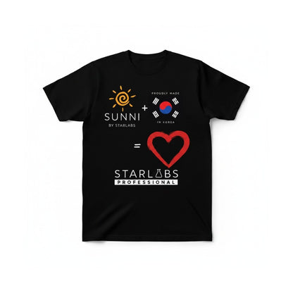 Branded Love T-Shirt in Jet Black